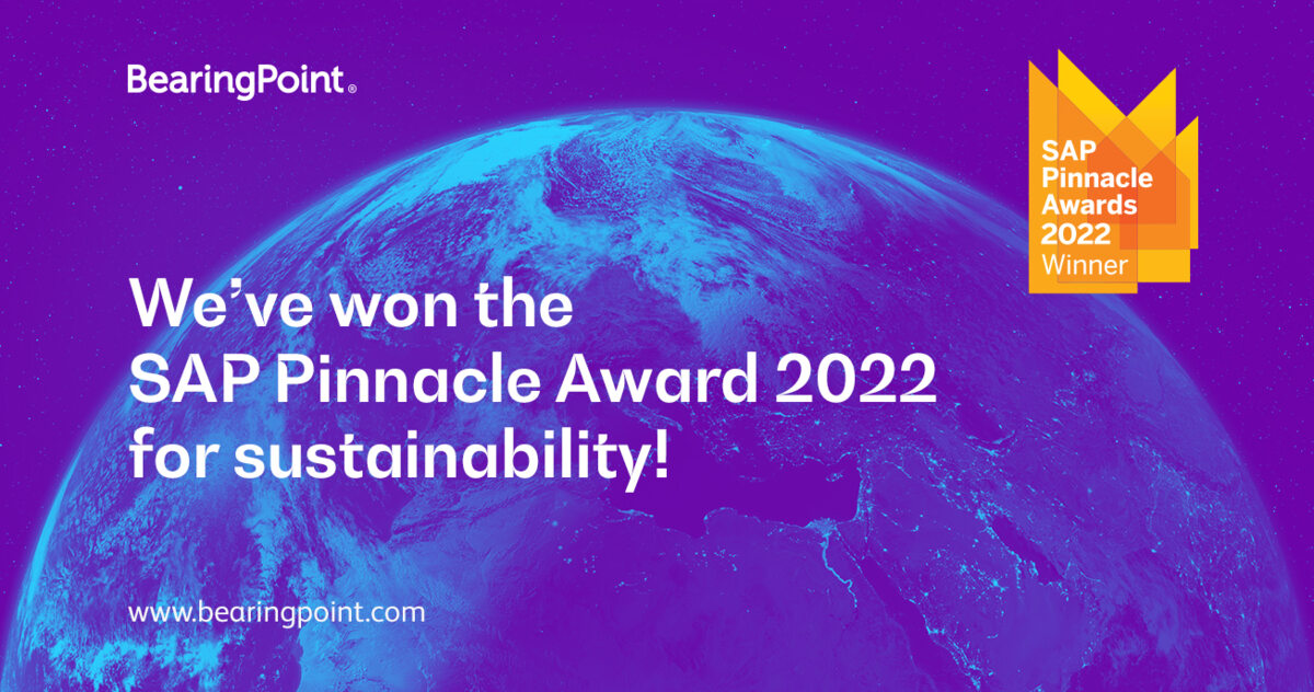 Pinnacle Award Winner in the Sustainability Category Sustainability